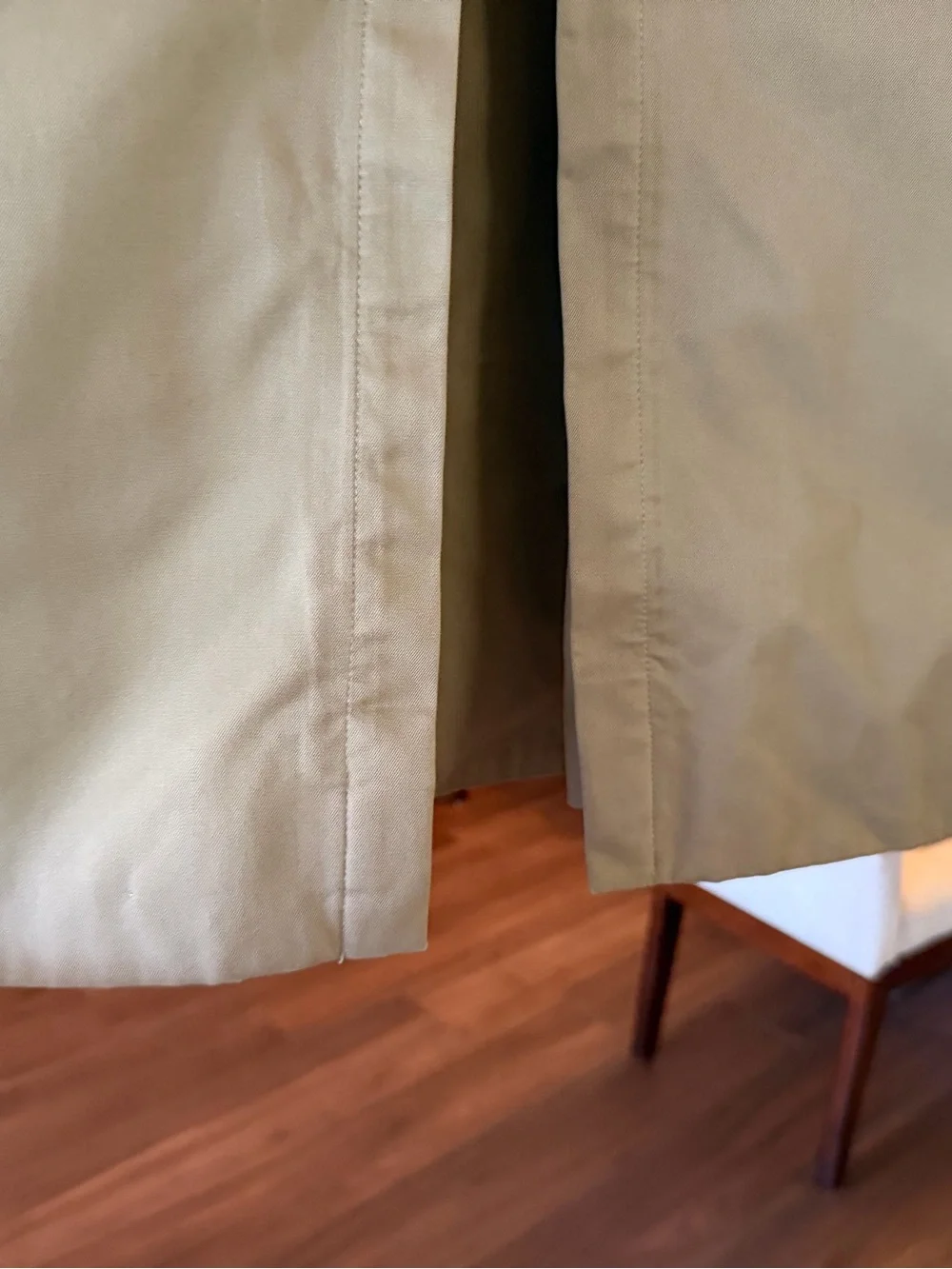 Women’s Vintage Burberrys Trench Coat – Made in England – Size 8 Long $325 - Picture 10 of 15